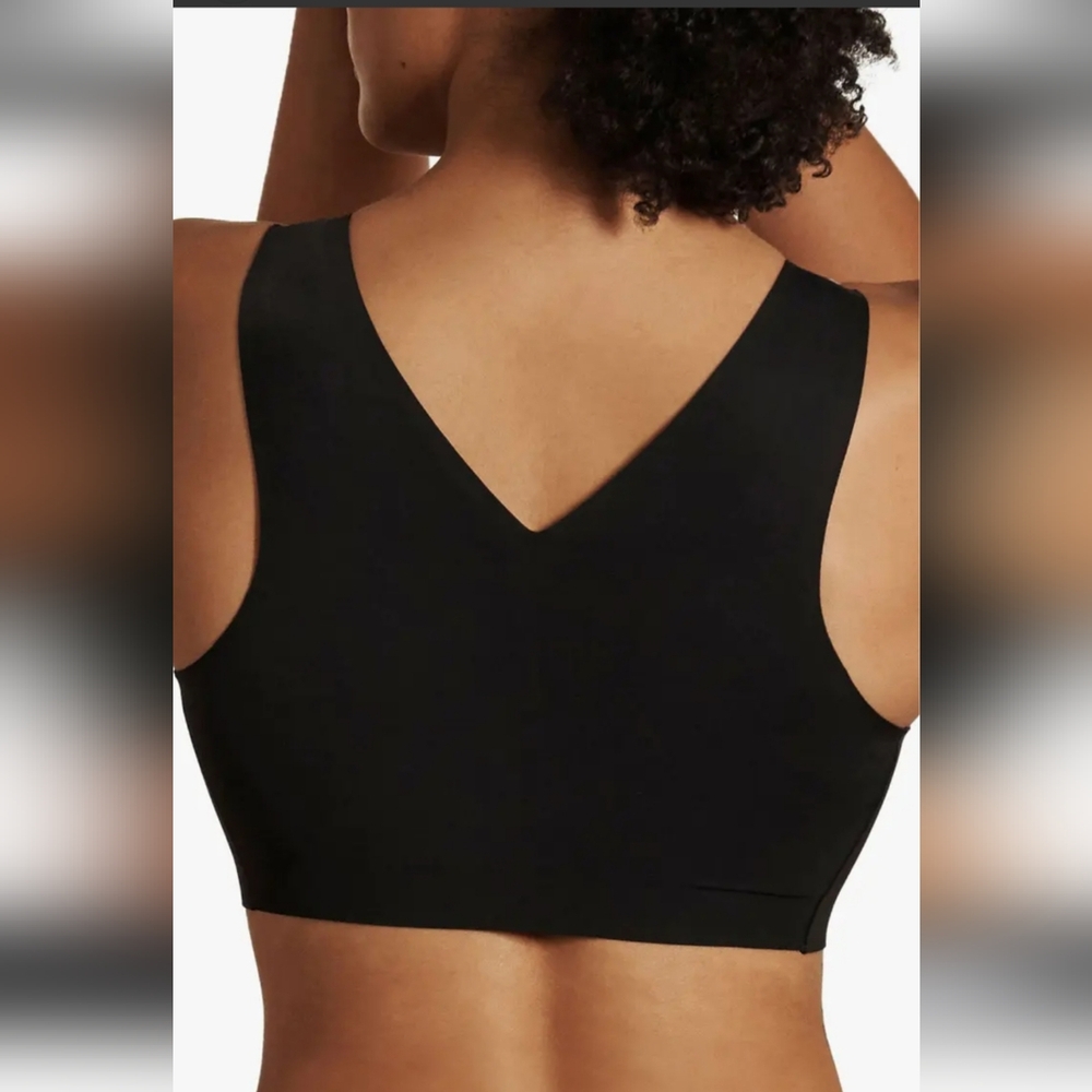 NWOT EVELYN&BOBBIE THE DEFY BRA, WIRELESS, BLACK - Picture 2 of 9